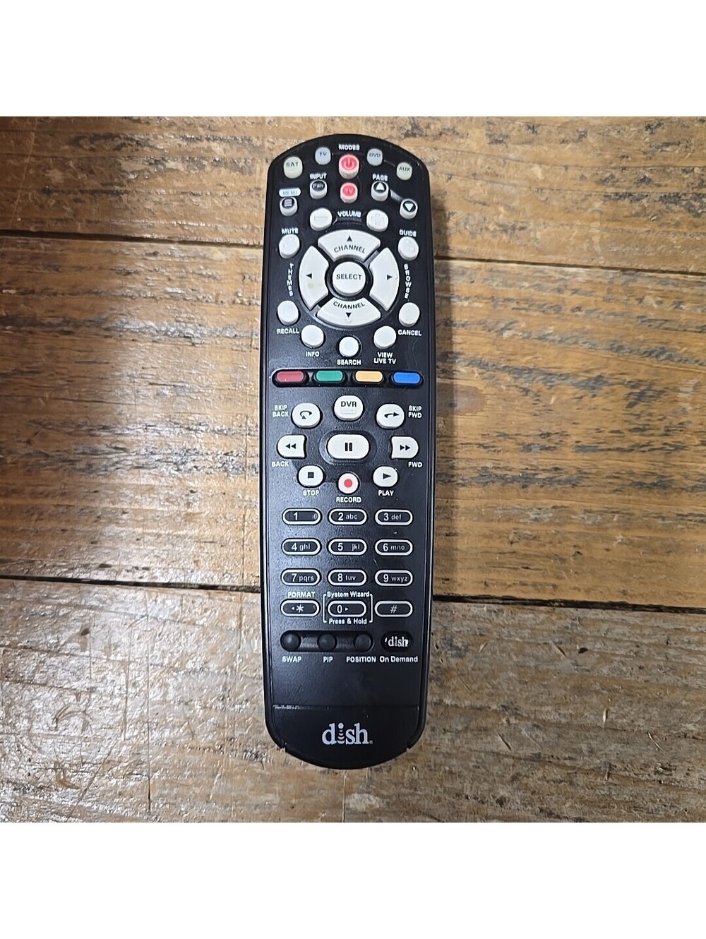 Dish Network 40.0 UHF 2G Satellite Universal Remote Control 186217 Tested OEM